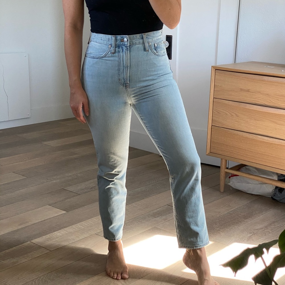 Madewell Curvy Perfect Vintage Jean Straight Leg
